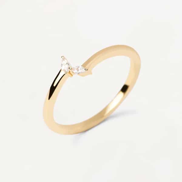 an01-876-14 Eva gold ring mis 14