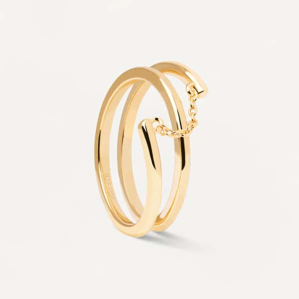 an01-890-14 Giro gold ring size 14