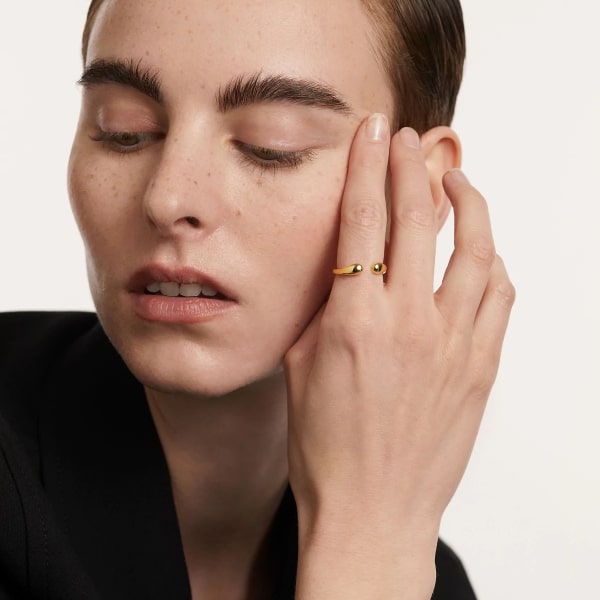 an01-903-12 Crush gold ring size 12