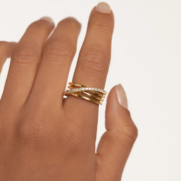 an01-905-14 Cruise gold ring size 14