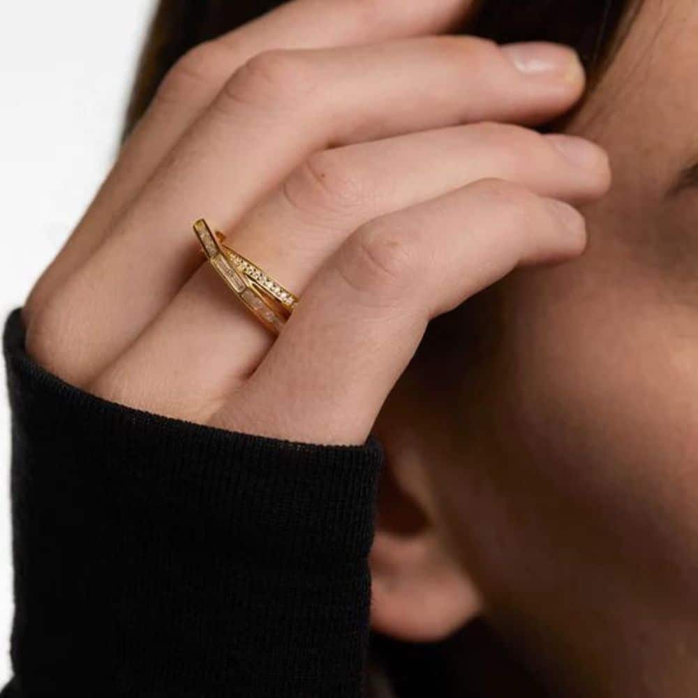 Olivia gold ring