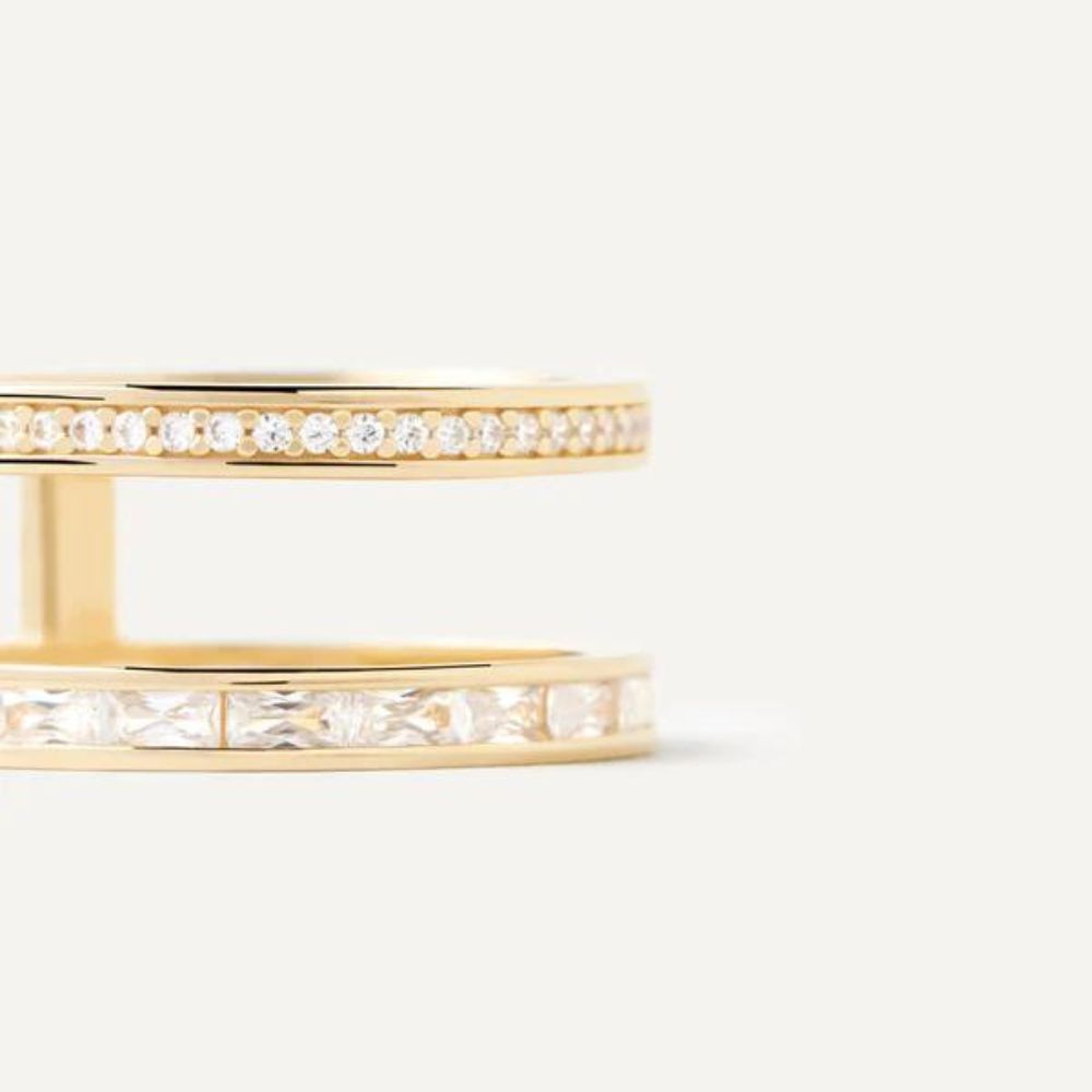 White gold ring