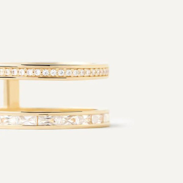 White gold ring