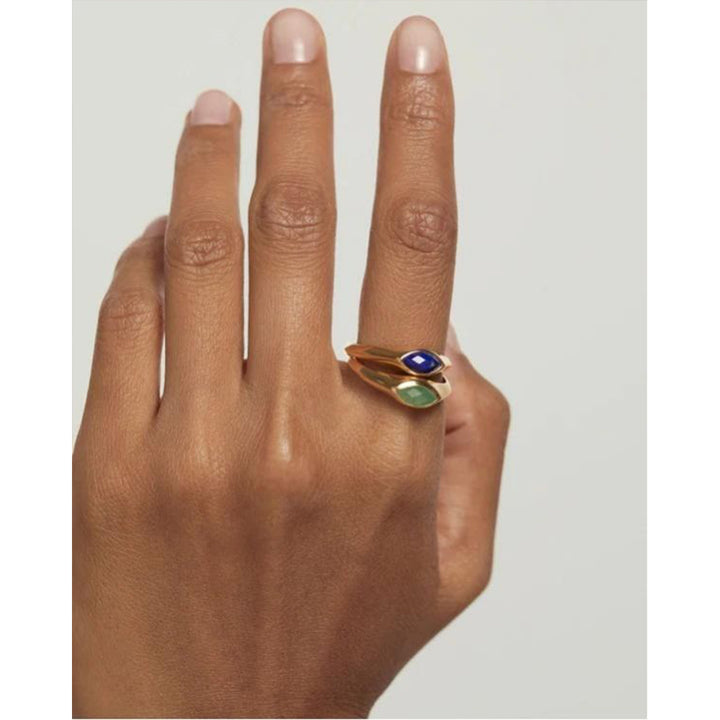 nomad lapis stamp ring