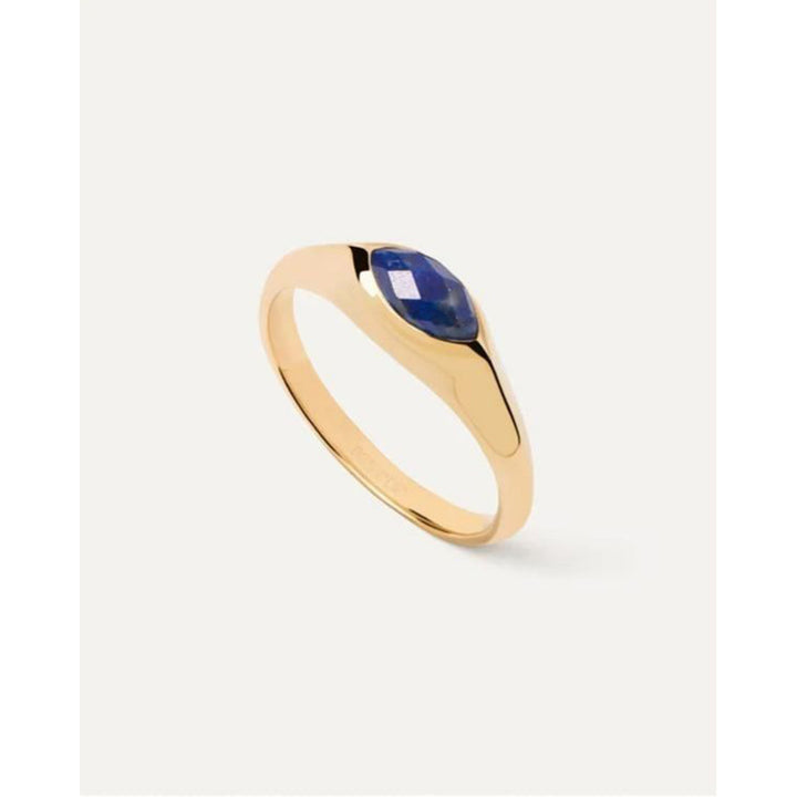 nomad lapis stamp ring