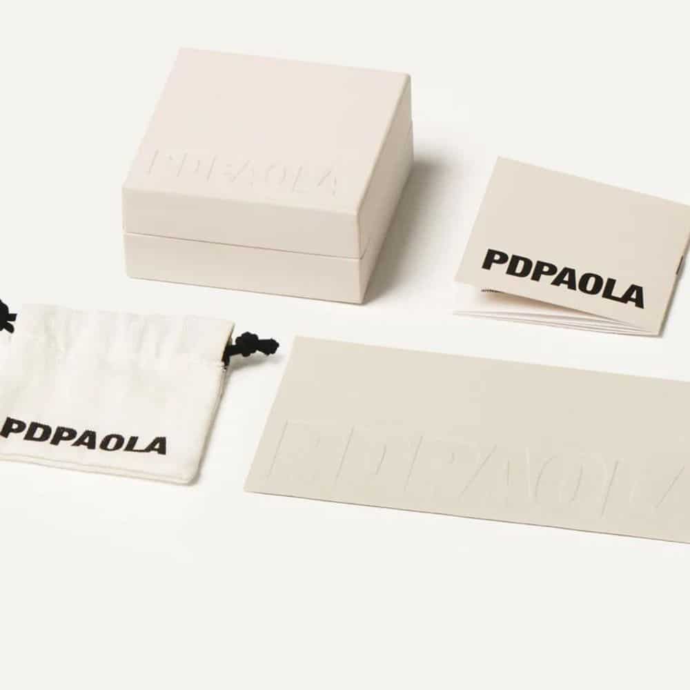 Moon gold pavé ring