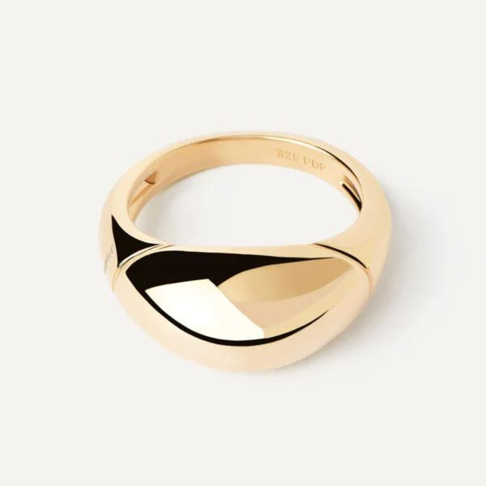 anello bamboo gold