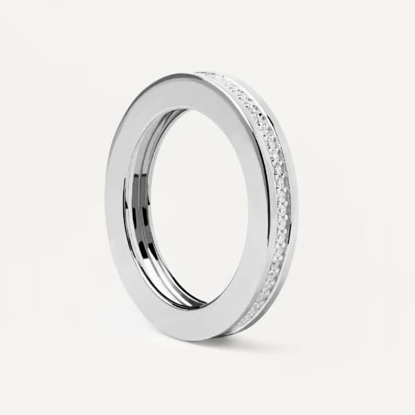 an02-630-12 silver infinity ring