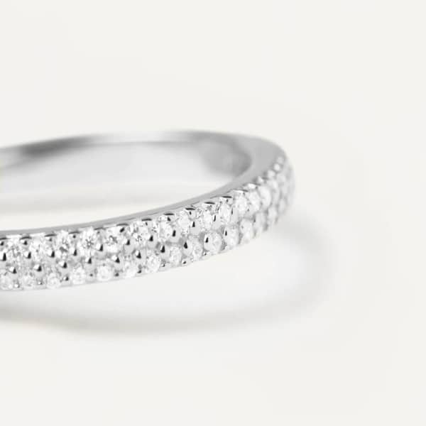 an02-665-14 silver tiara ring