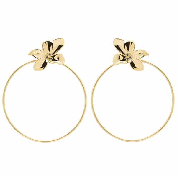 AR01-182-U BLOSSOM GOLD EARRINGS
