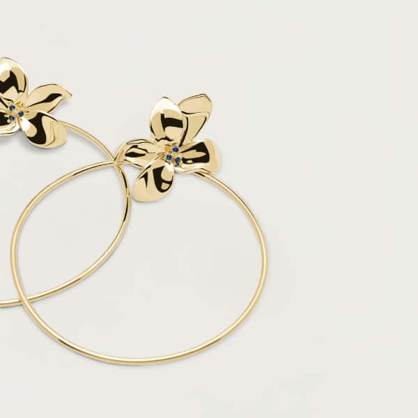 AR01-182-U BLOSSOM GOLD EARRINGS