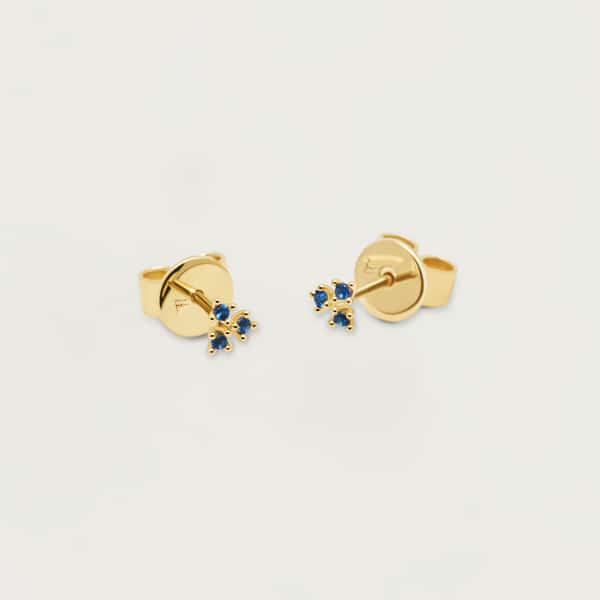 AR01-188-U BLOSSOM DAISY GOLD EARRINGS