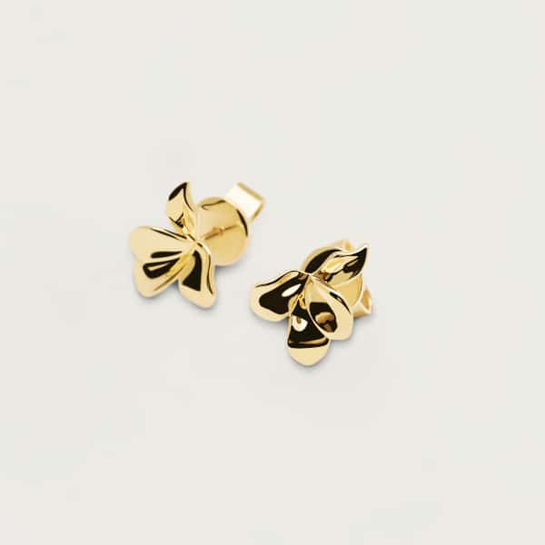 AR01-191-U BLOSSOM NARCISE GOLD EARRINGS
