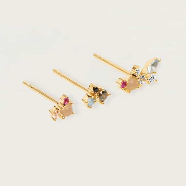 AR01-209-U ATELIER LA PALETTE GOLD EARRINGS