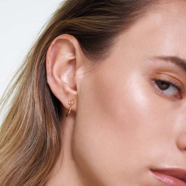 AR01-212-U ATELIER LA LIBELLULE GOLD EARRINGS