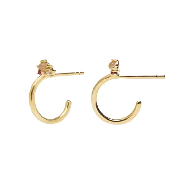 AR01-212-U ATELIER LA LIBELLULE GOLD EARRINGS