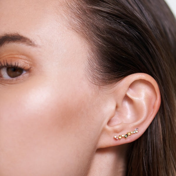 AR01-216-U ATELIER EUPHORIA GOLD EARRINGS