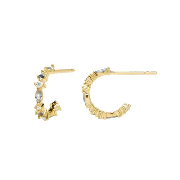 AR01-219-U ATELIER OMBRE GOLD EARRINGS