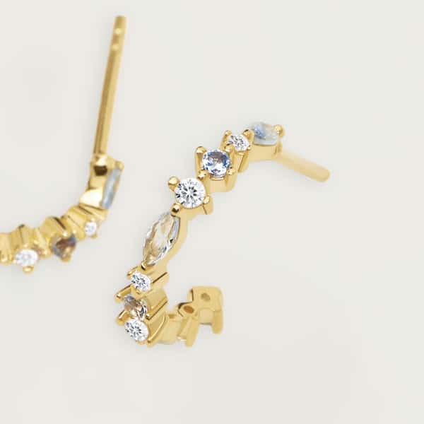 AR01-219-U ATELIER OMBRE GOLD EARRINGS