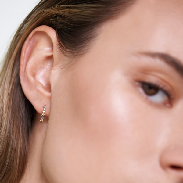 AR01-219-U ATELIER OMBRE GOLD EARRINGS