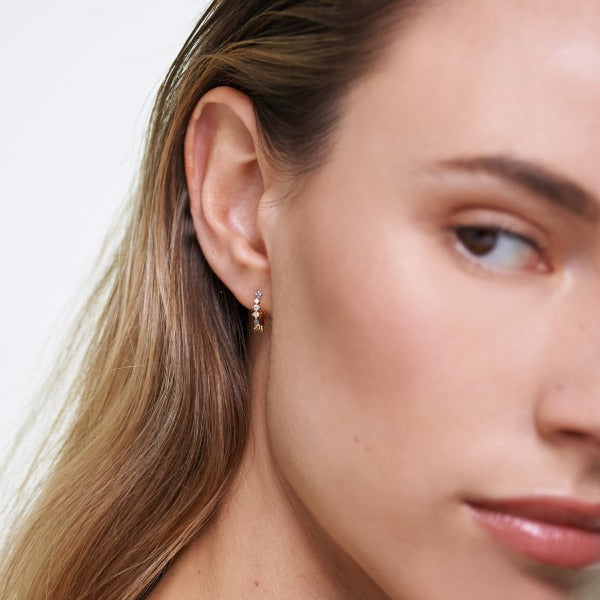 AR01-219-U ATELIER OMBRE GOLD EARRINGS