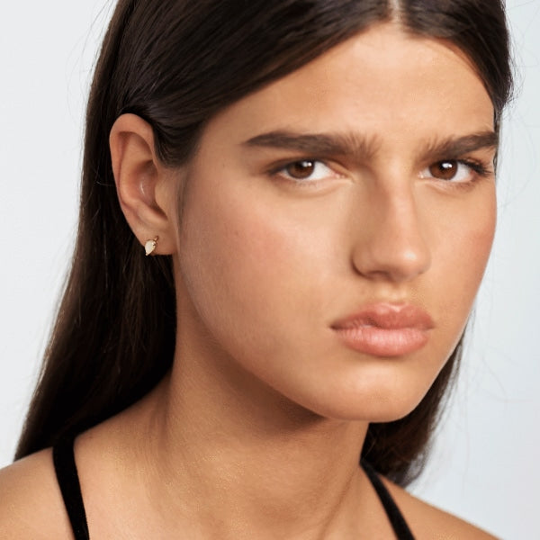 AR01-233-U PDP CAVALIER AMBER ECLAIR EARRINGS