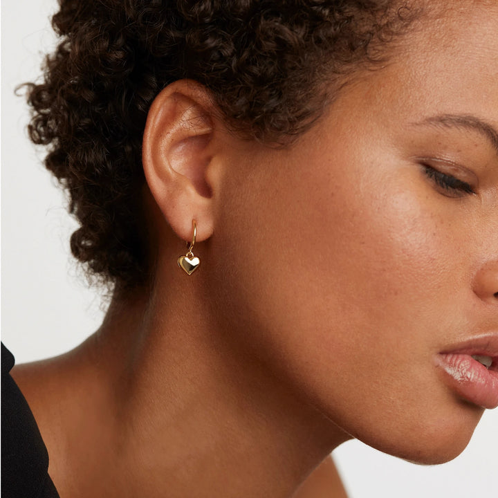 AR01-364-U PDP ENGRAVE ME L'ABSOLU EARRINGS GOLD