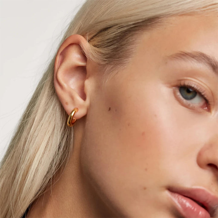 AR01-376-U PDP ESSENTIAL EARRINGS MINI CLOUD GOLD