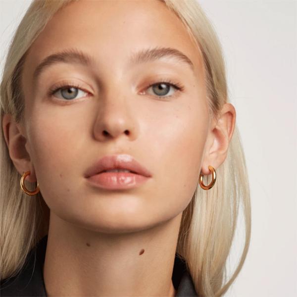 PDP ESSENTIAL EARRINGS MEDIUM CLOUD