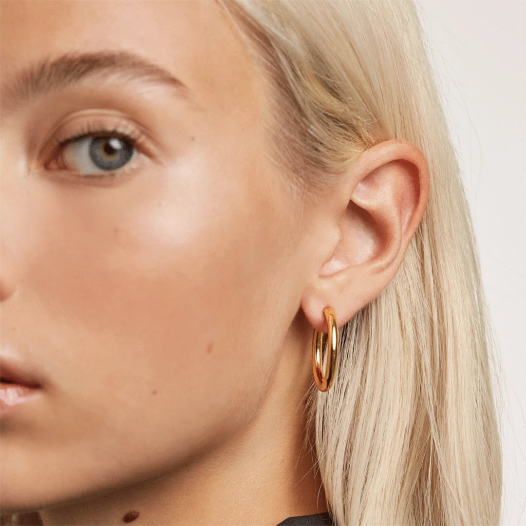 AR01-378-U PDP ESSENTIAL EARRINGS SUPREME GOLD
