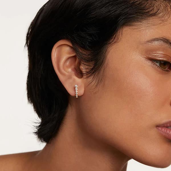 ar01-804-u Rise Gold Earrings