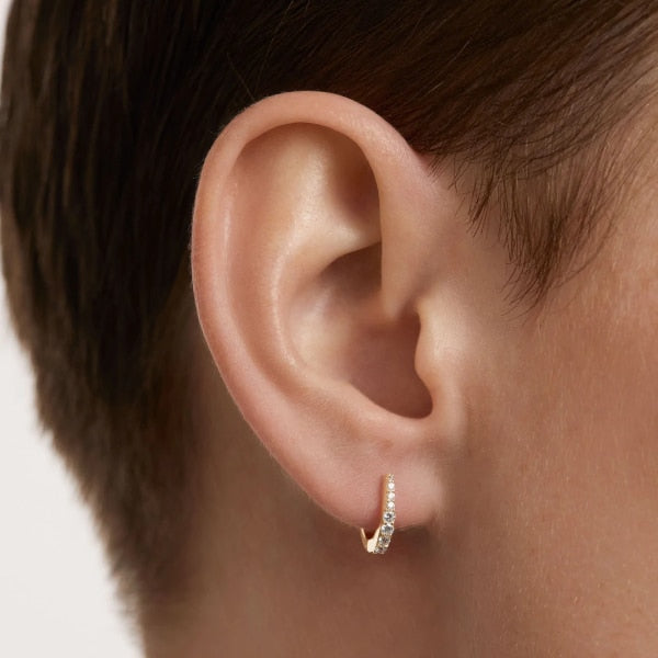 ar01-807-u Stare gold Earrings