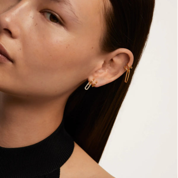 Nexa gold Earrings