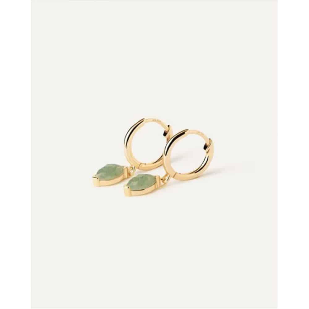 ar01-a07-u nomad adventurine hoops earrings