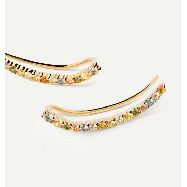 ar01-b99-u silver earrings dorator rainbow cl