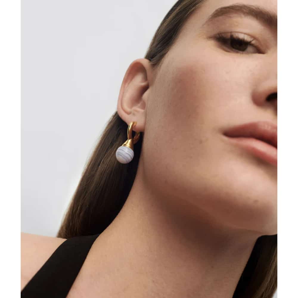 ar01-c42-u blue lace agate hoop earrings