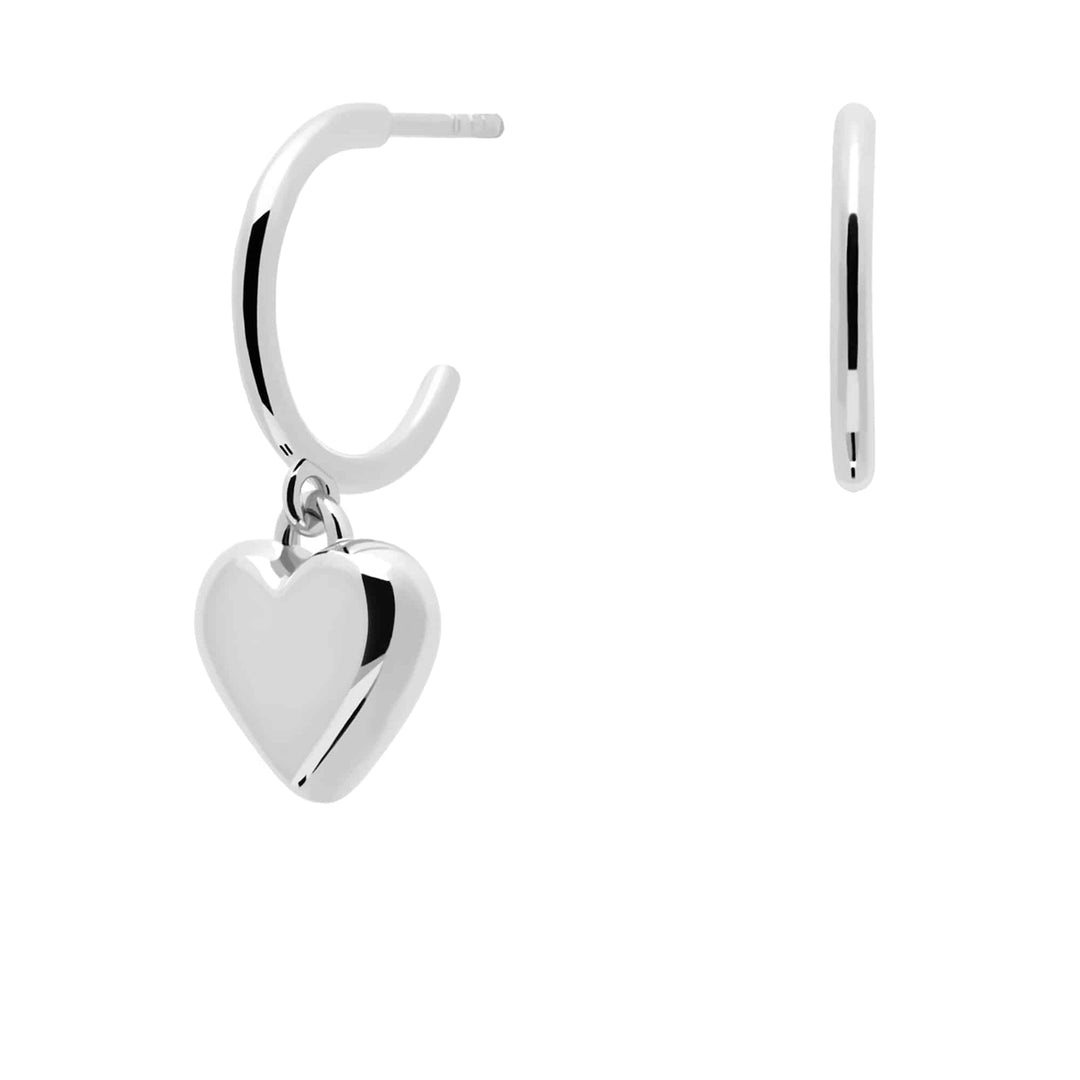 AR02-364-U PDP ENGRAVE ME L'ABSOLU EARRINGS SILVER