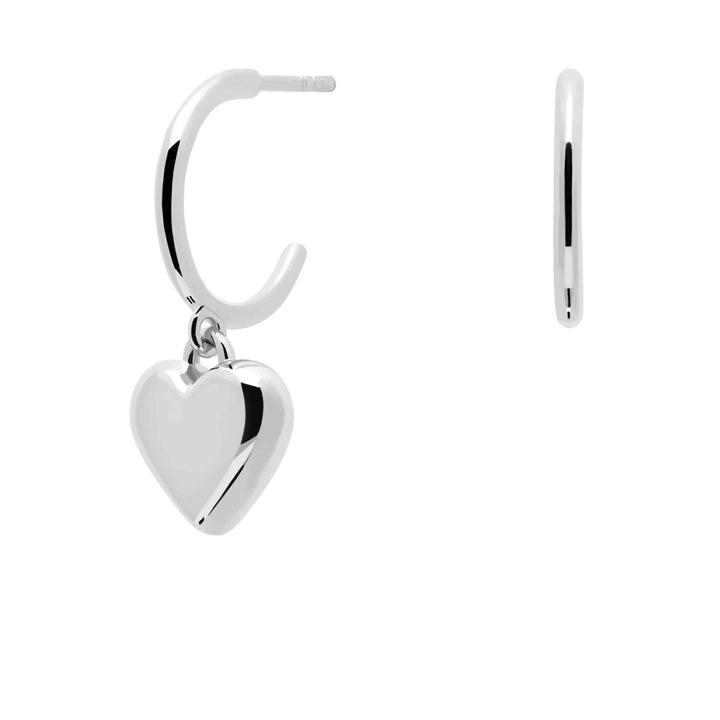 AR02-364-U PDP ENGRAVE ME L'ABSOLU EARRINGS SILVER