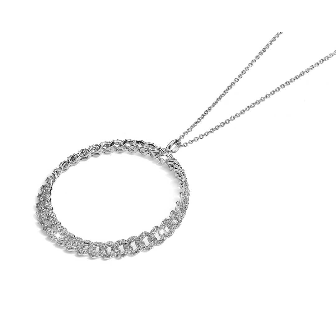 B10 COLLANA CON CIONDOLO GROUMETTE