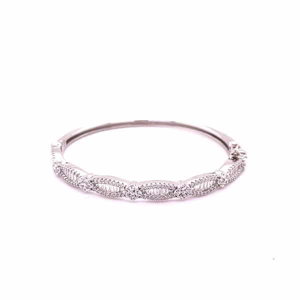 B135BR BRACCIALE SCHIAVA CON ZIRCONI