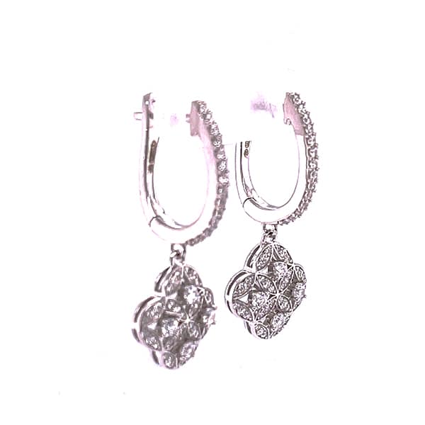 B149OR 925 SILVER EARRINGS WITH ZIRCONIA