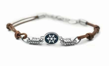 BR4015 BRACCIALE ARGENTO SMALTO SAGOLA