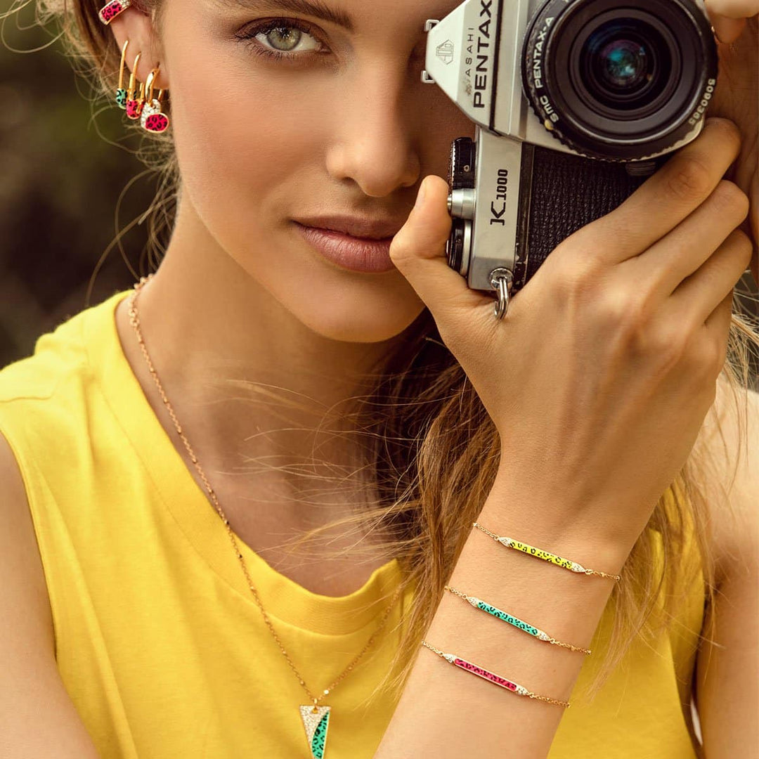 BRJ-01 G BRACCIALE CON CENTRALE ZIRCONI