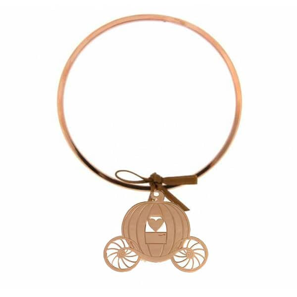 BRMONOC1 BRACCIALE RIGIDO CON CARROZZA ARGENTO 925