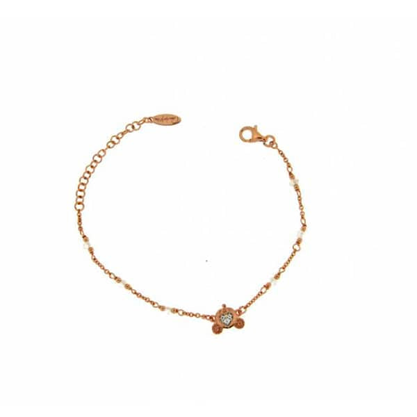 BRZ001W2 BRACCIALE ARGENTO 925 CARROZZA ZIRGONI BI