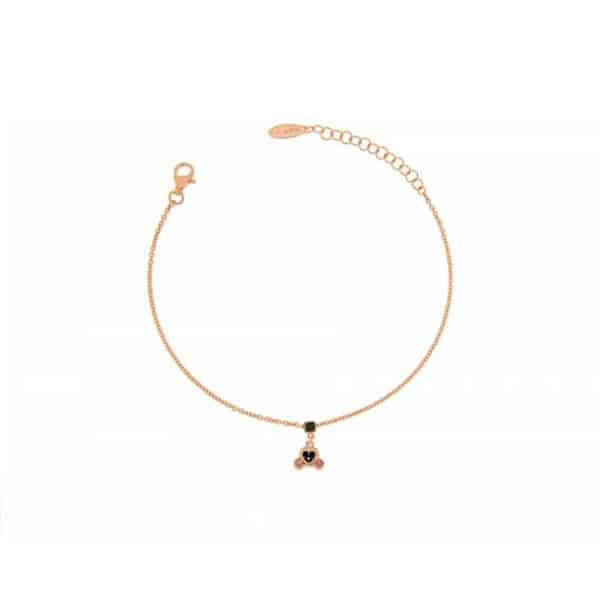 BRZ004B2 BRACCIALE ARGENTO 925 CARROZZA DADINO ZIR