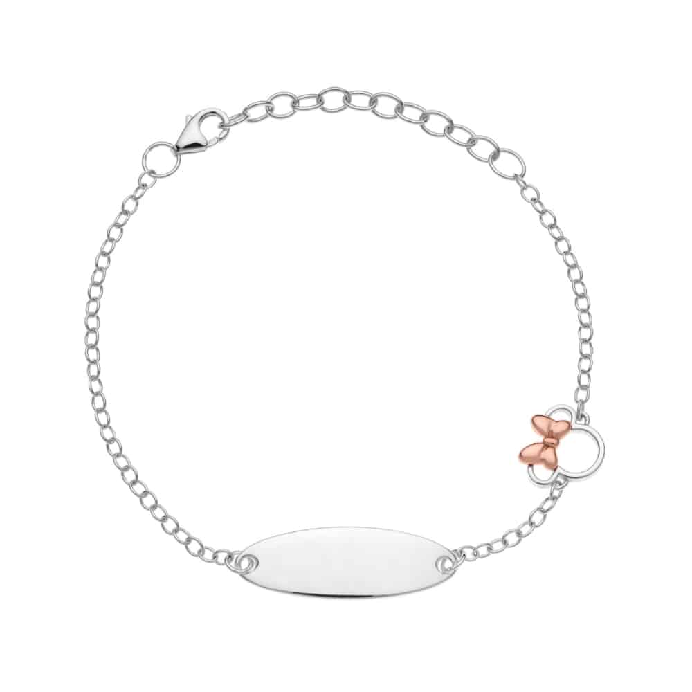 bs00032tl-47.cs Bracciale Minnie in argento