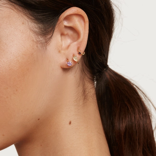 BU01-015-U PDP CAVALIER PIEDRAS EARRINGS 3PCS