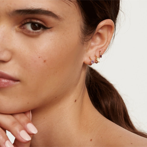 BU01-015-U PDP CAVALIER PIEDRAS EARRINGS 3PCS