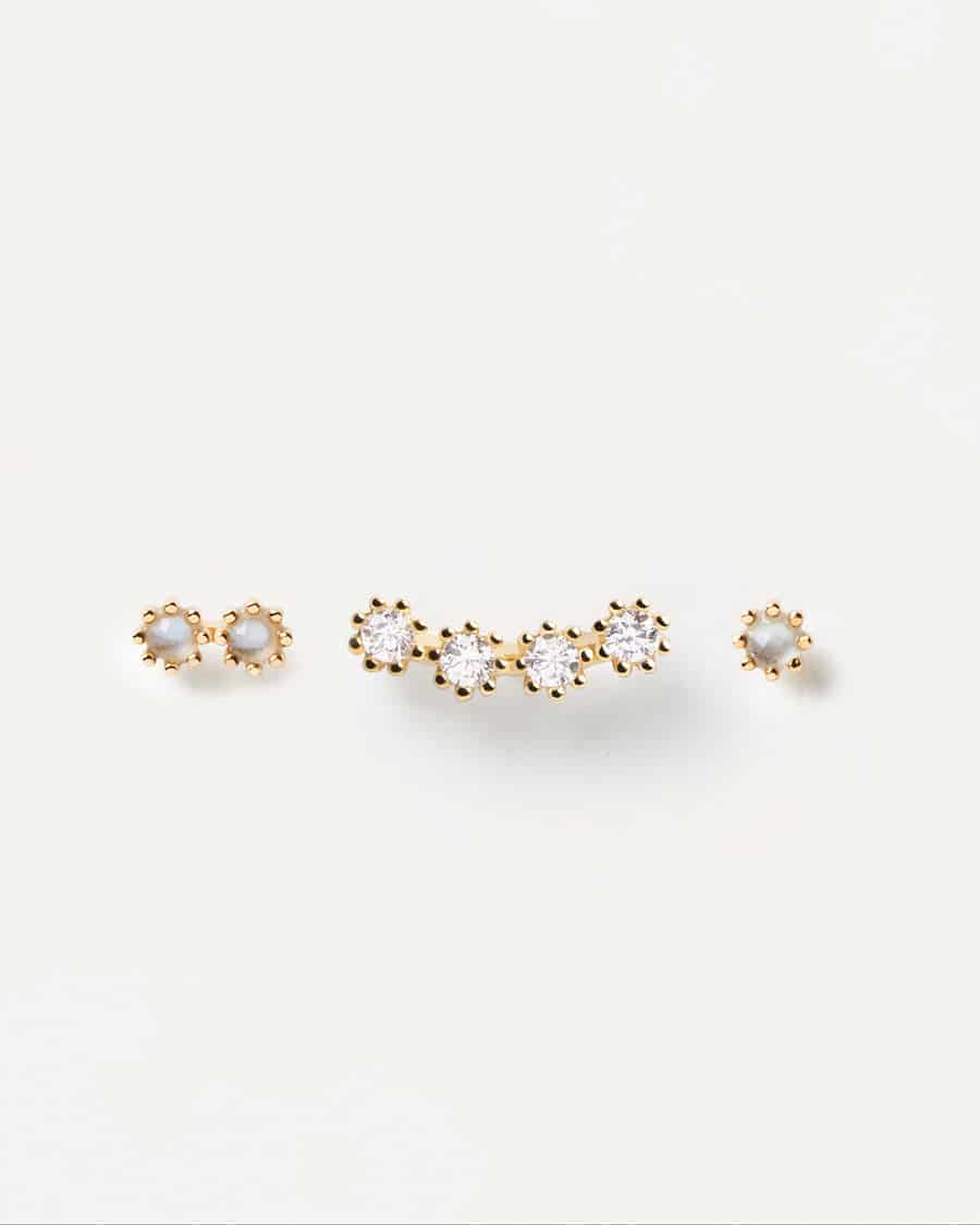 bu01-051-u Ocean gold earr